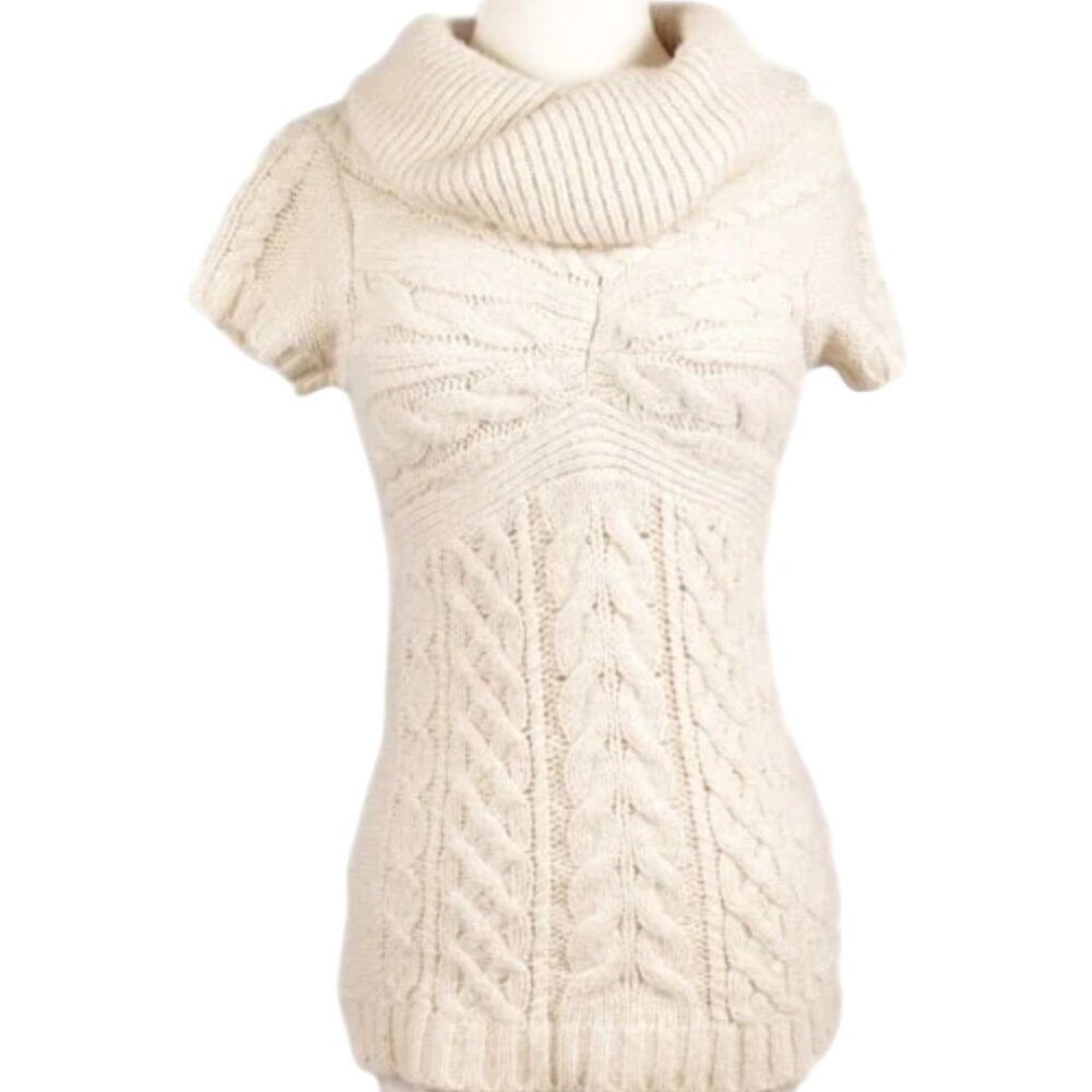 BCBGMAXAZRIA Cable Knit Sweater